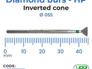 Diamond burs – HP Inverted Cone 055 1 pc. MI-PM42G