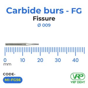 Carbide burs – FG Fissure MI-FG56