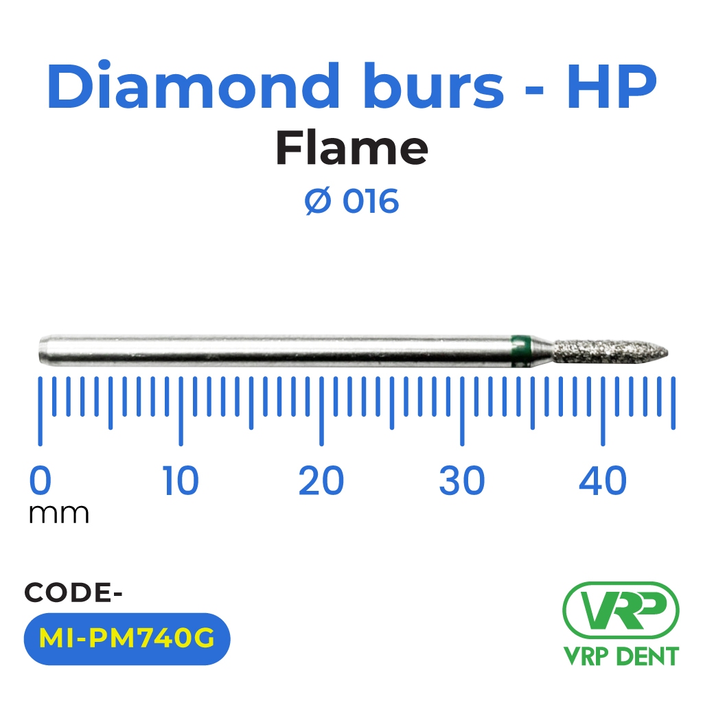 Diamond burs - HP Flame 1 pc. MI-PM740G