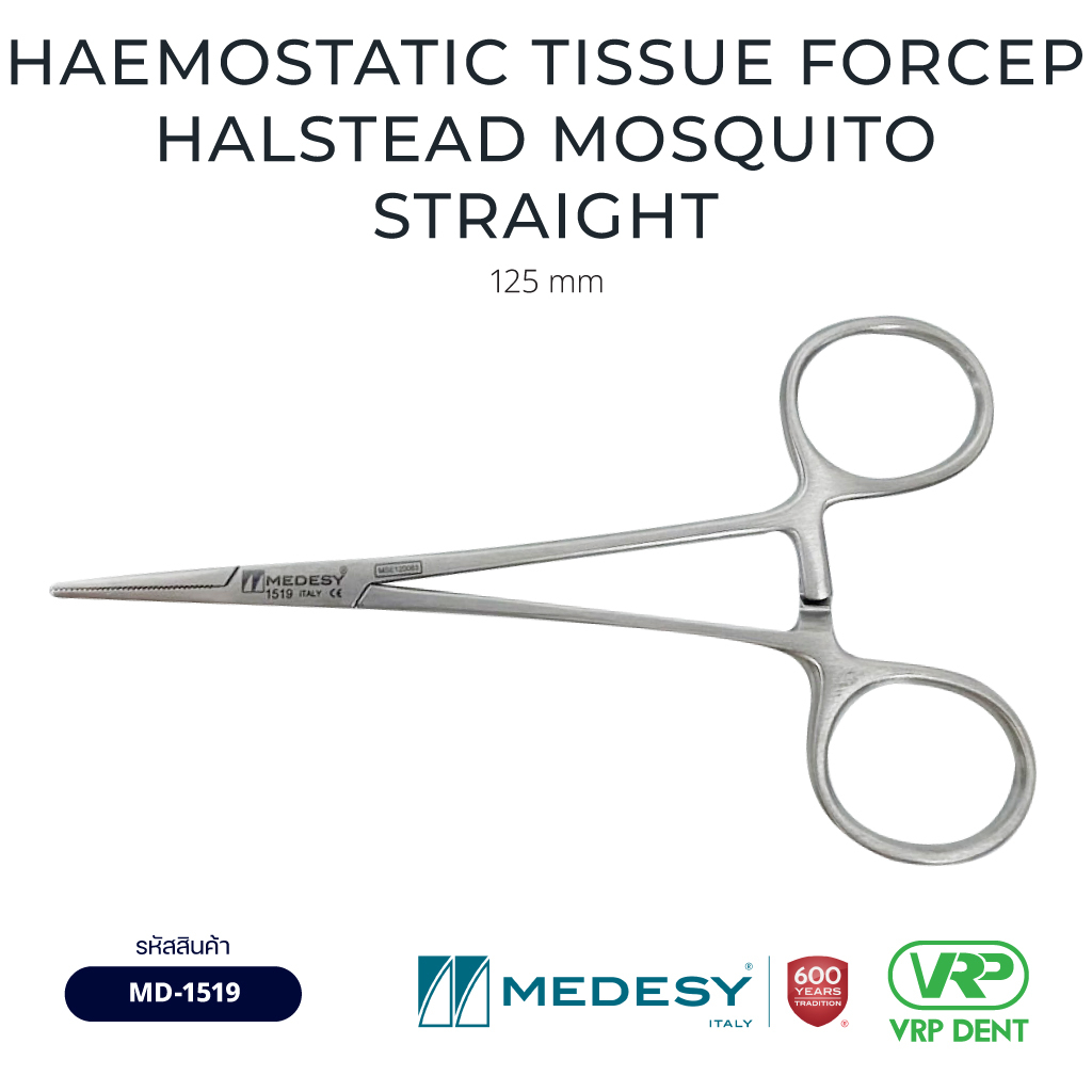 Artery Forceps / Haemostatic Tissue Forceps Halstead Mosquito 125 mm MD-1519