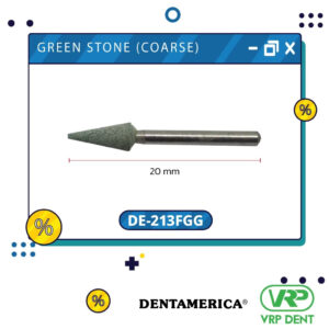 Green stone (coarse) finishing burs Cone กรอเร็ว DE-213FGG