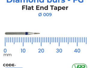 Diamond burs – FG Flat End Taper 1 pc. MI-1061