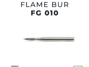 Carbide finishing flame bur fg 010 1 pc. EL-FGC48/010