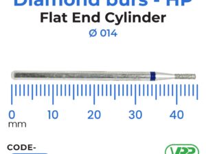 Diamond burs – HP Flat End Cylinder 1 pc. MI-PM57