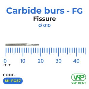 Carbide burs – FG Fissure MI-FG57