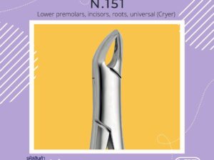 Tooth forceps N.151 MD-2650/151 Medesy คีมถอนฟันล่าง