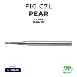 Carbide 330 Pear shape 1 pc. EL-FGC7L/008