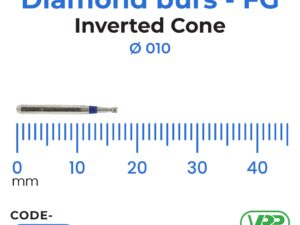 Diamond burs – FG Inverted Cone 1 pc. MI-1312