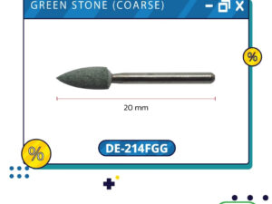 Green stone (coarse) finishing burs Flame กรอเร็ว DE-214FGG