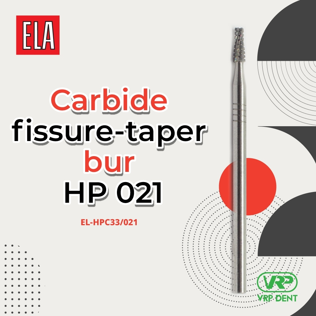 Carbide fissure taper bur HP 1 pc. EL-HPC33/021 - Image 3