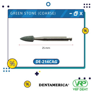 Green stone (coarse) finishing burs Flame กรอช้า DE-214CAG