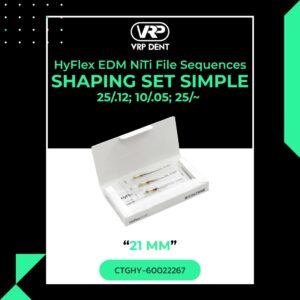 HyFlex EDM SHAPING SET 25/.12; 10/.05; 25/~ 21 mm CTGHY-60022267