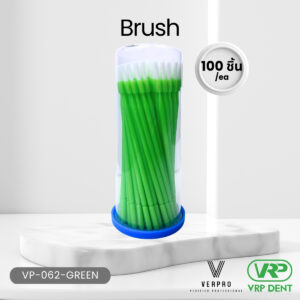 Micro applicators brushes green VP-062-GREEN