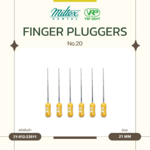Finger Pluggers 21 mm. no. 20 6 pcs. IY-012-23011