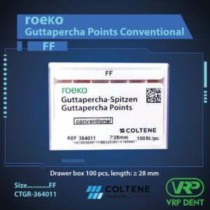 Guttapercha Points Conventional 100 pcs. no.FF CTGR-364011