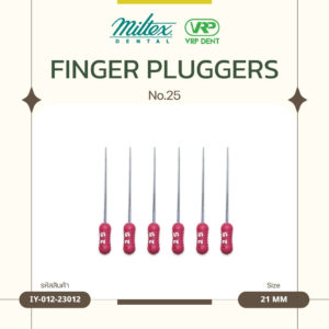 Finger Pluggers 21 mm. no. 25 6 pcs. IY-012-23012