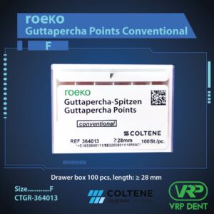 Guttapercha Points Conventional 100 pcs. no.F CTGR-364013