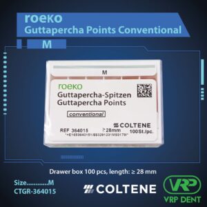 Guttapercha Points Conventional 100 pcs. no.M CTGR-364015