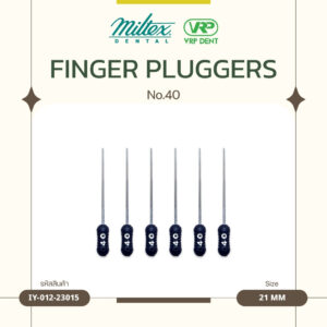 Finger Pluggers 21 mm. no. 40 6 pcs. IY-012-23015
