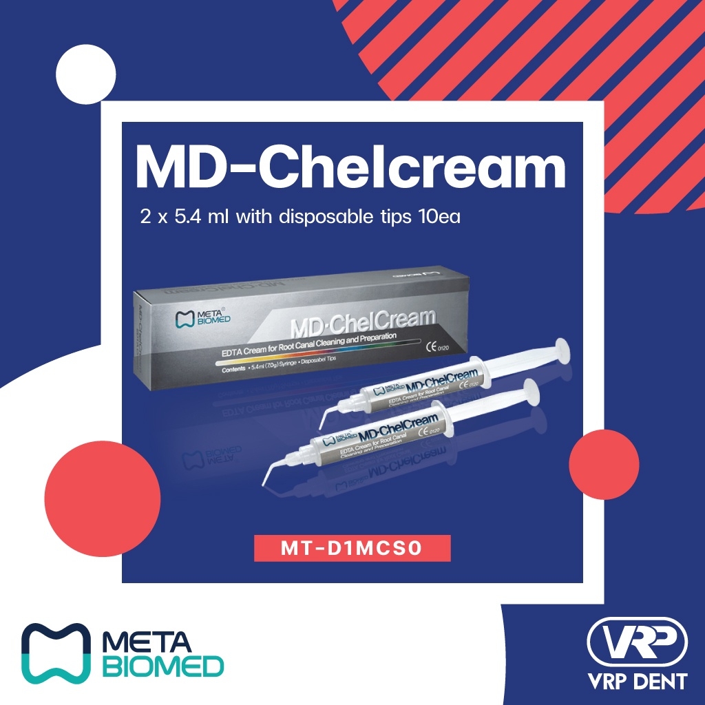 MD-Chelcream EDTA 19% Cream for root canal cleaning and preparation MT-CHELCREAM