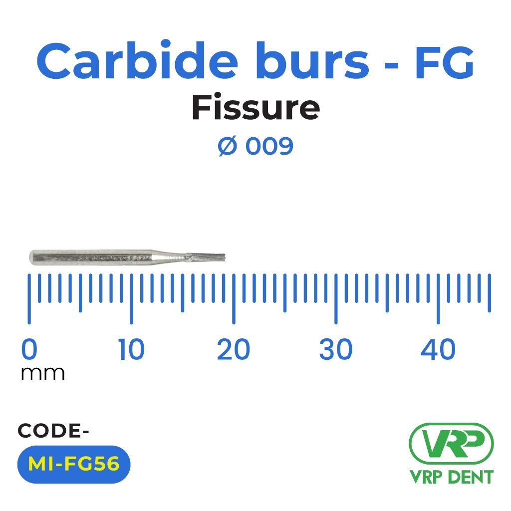 Carbide burs – FG Fissure MI-FG56