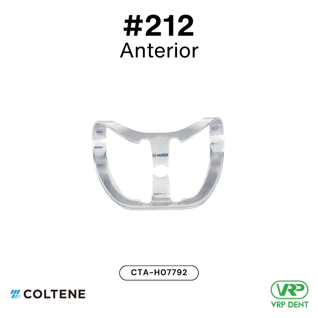 Hysolate Dental Dam Clamps WINGLESS Gloss #212 CTA-H07792