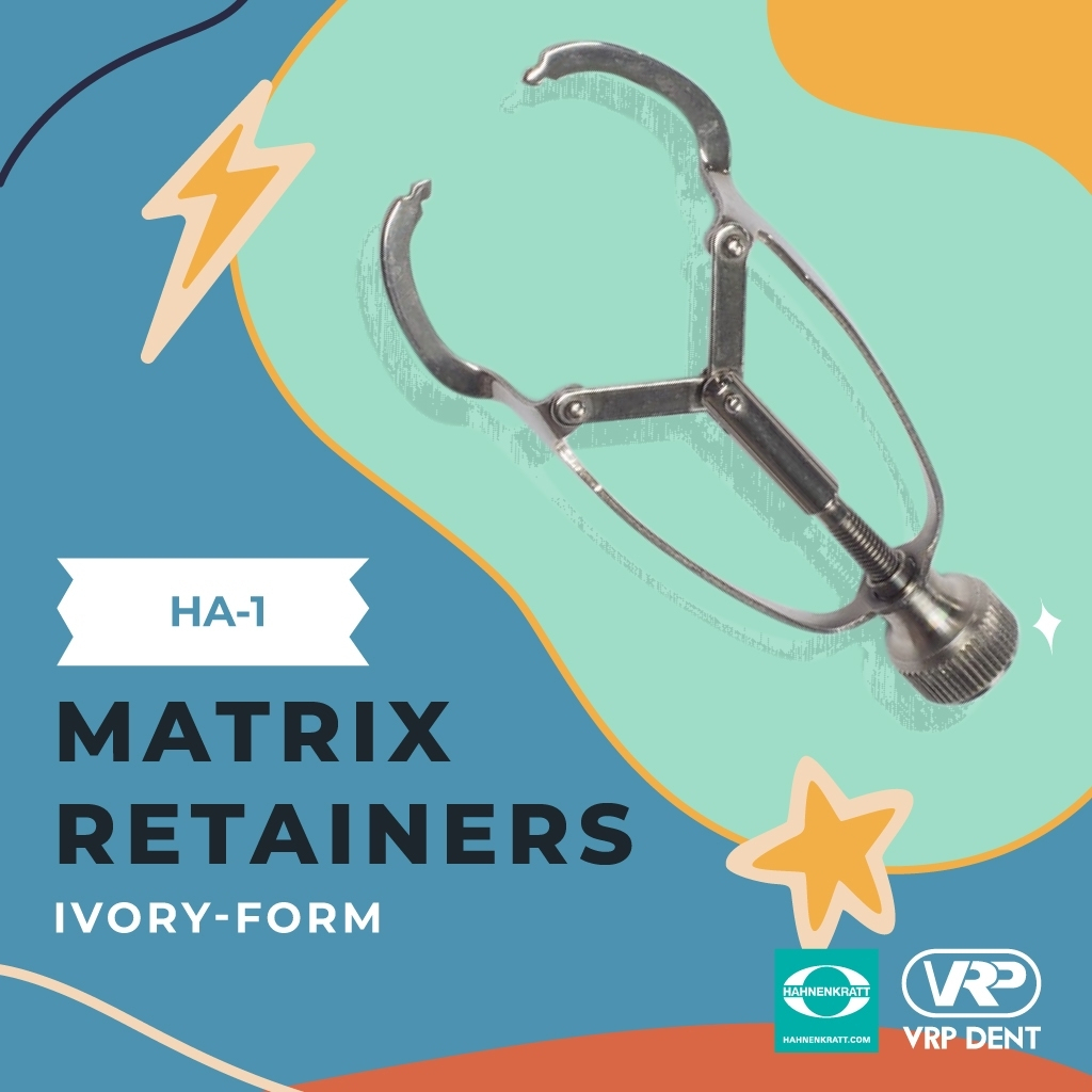 Matrix retainers Ivory-form with/without shields ก้ามปู HA-1