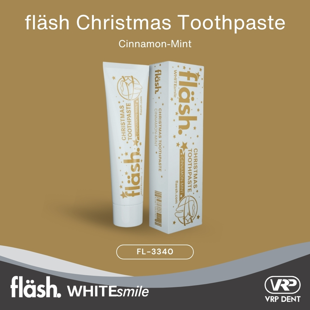 Flash Christmas Toothpaste กลิ่น Cinnamon-mint FL-3340