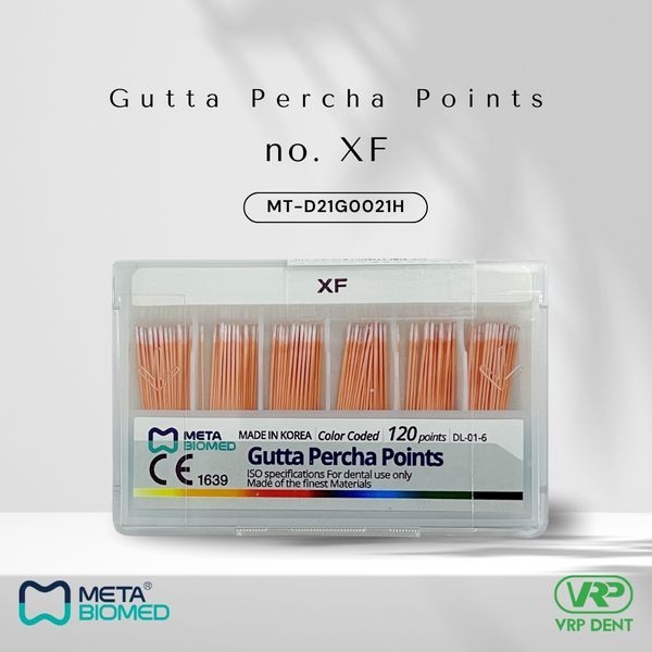 Meta biomed Gutta Percha Points Lateral Cone no. XF
