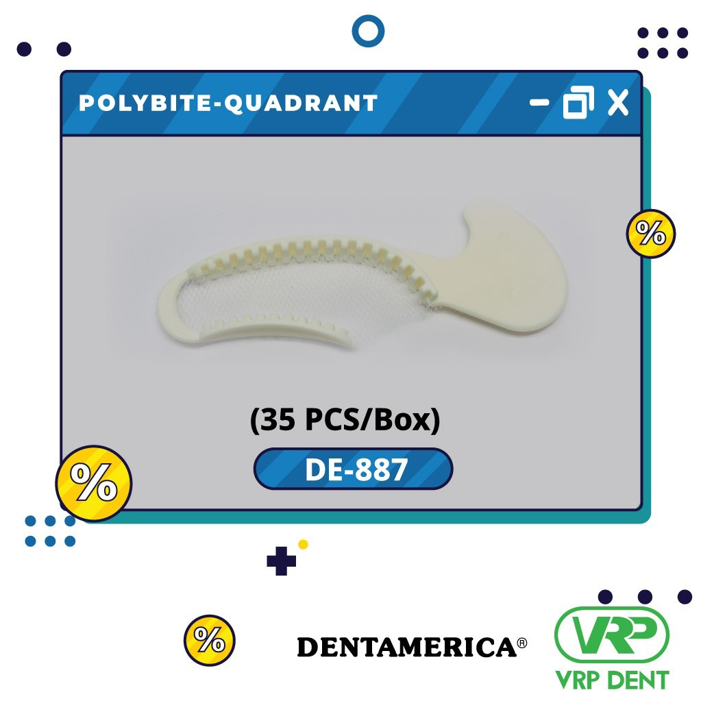 POLYBITE Disposable Impression Bite Registration Trays DE-887